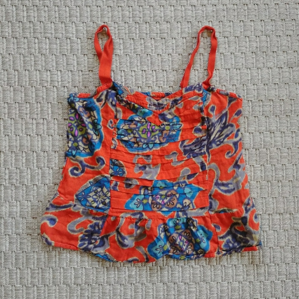 EUC American Eagle Cute Crop Tank Top Sz S